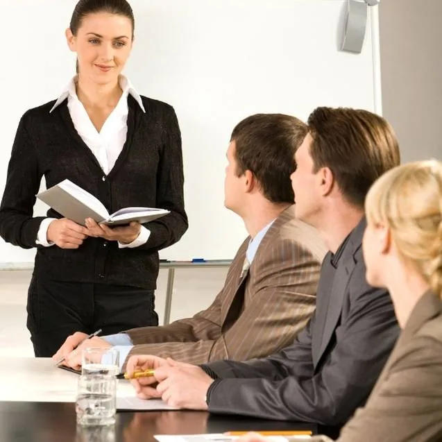 Professional reviewing training materials
